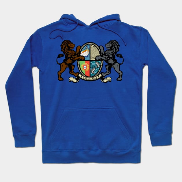 Portuguese Water Dog Crest Hoodie by avondalealley